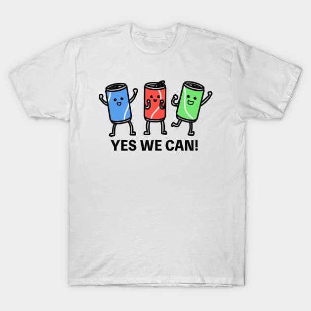 Yes We Can! T-Shirt by agible